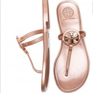 Tory Burch Mini Miller Jelly Thong Sandals